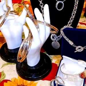 Exquisite Tiffany &co .925 lot,8 pieces,necklaces, bracelets,earrings lot